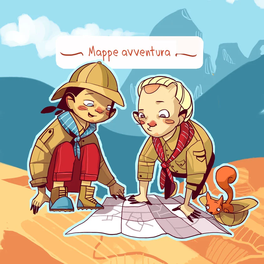 Collana Mappe avventura per Famiglie