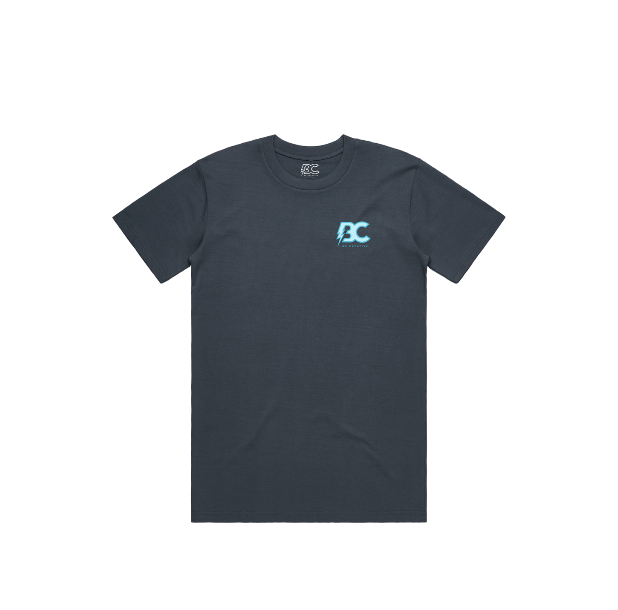 BC "Live The Dream" Tee Petrol Blue Front.png