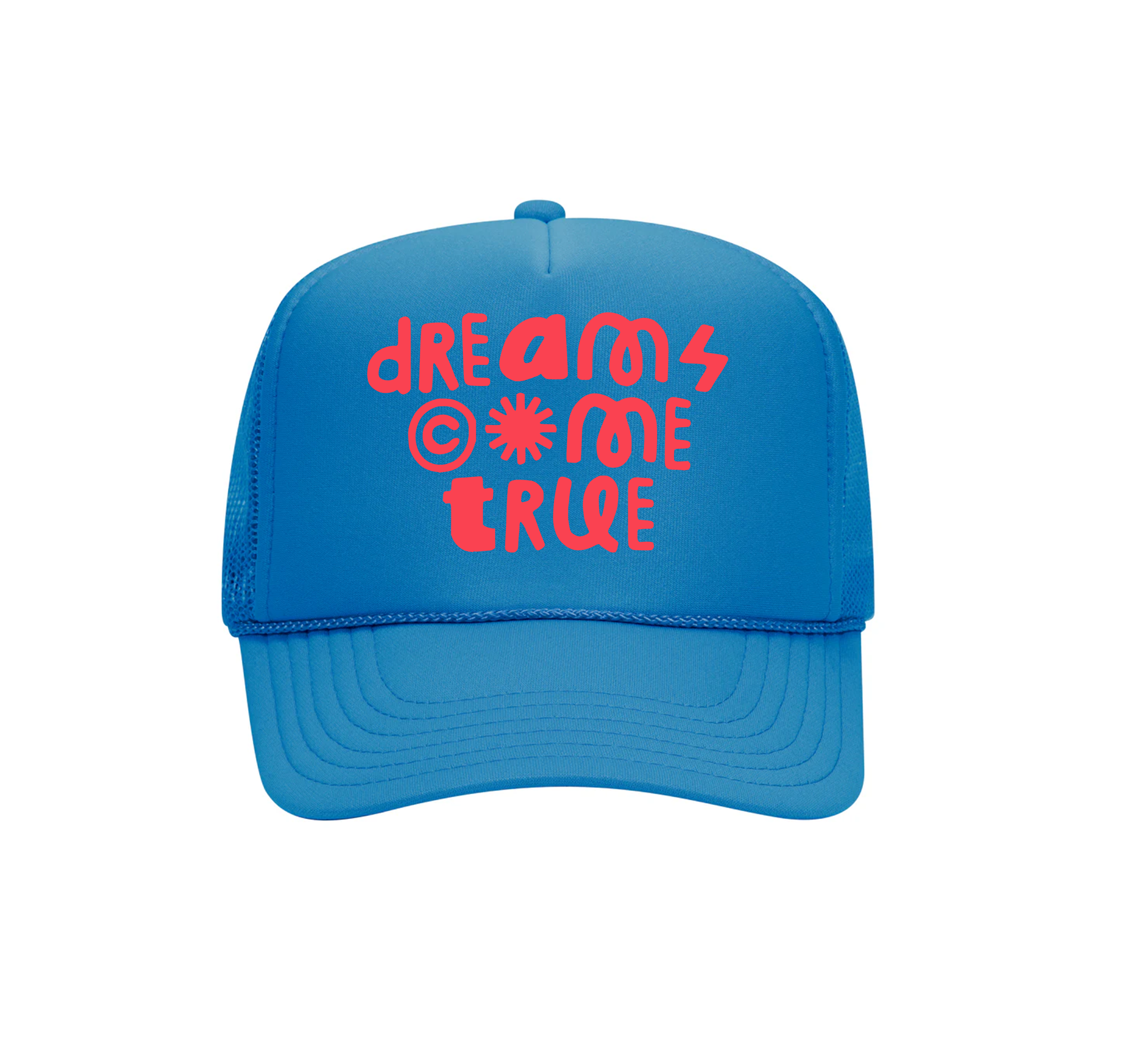 BC_dreams come true_Columbia Blue and Watermelon_Trucker Hat_Front.png
