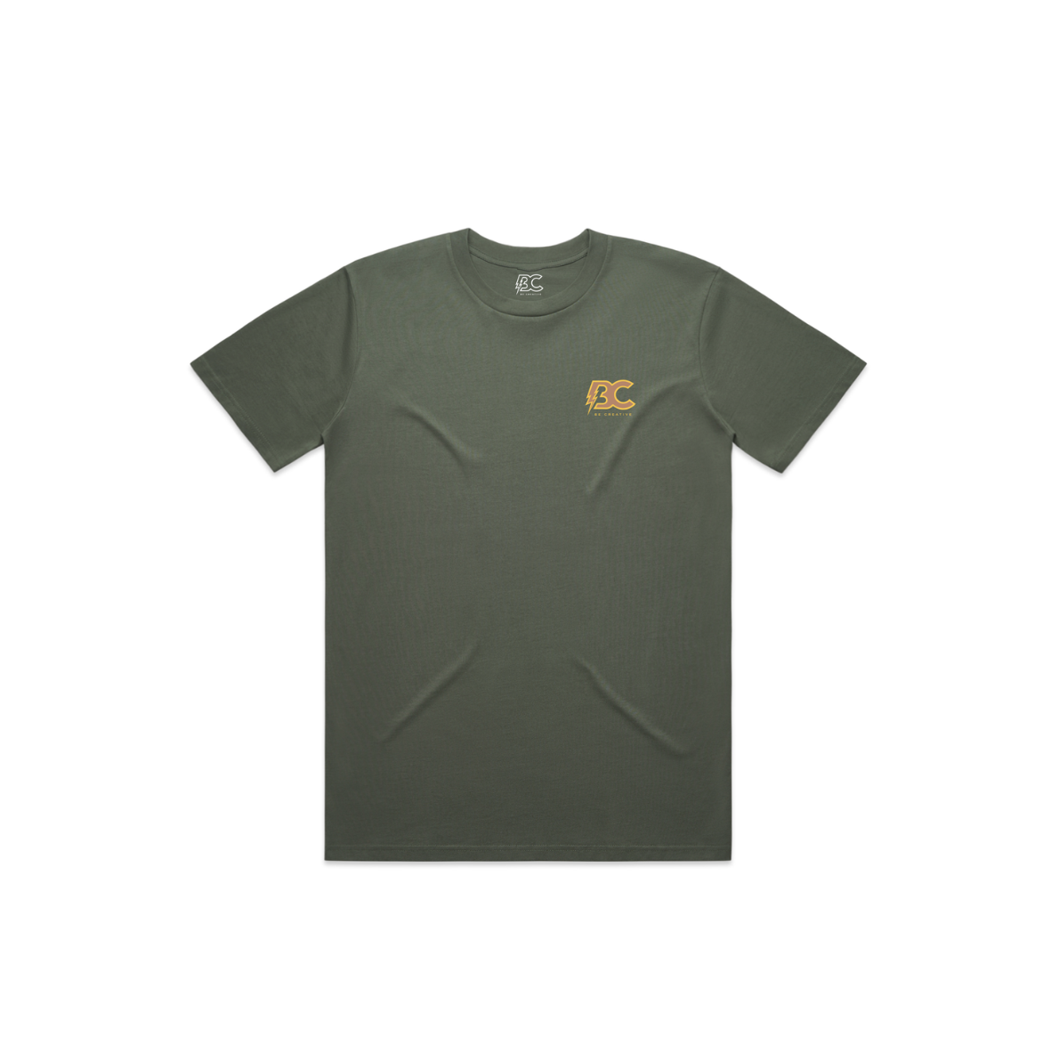 BC "Live The Dream" Tee Cypress Green Front .png