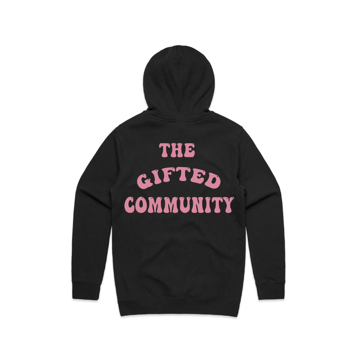 BC "Splash Logo x The GIfted Community"  Hoodie Black Back.png