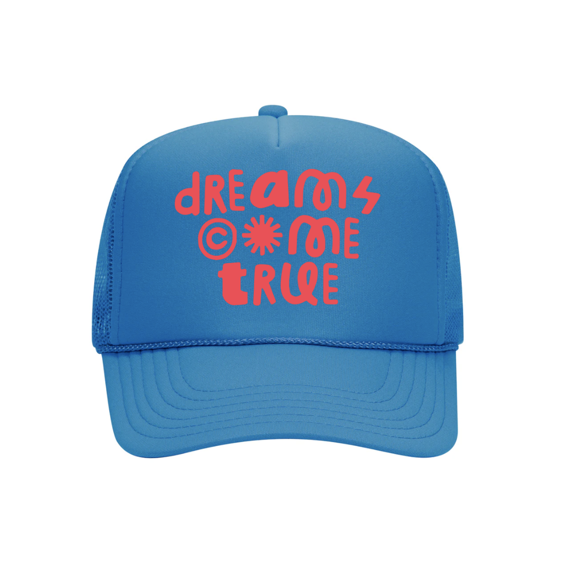 BC "Dreams Come True" Trucker Hat Columbia Blue Front.png