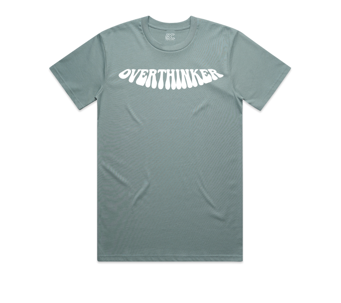 BC "OverThnker" T-Shirt Mineral Blue Front.png
