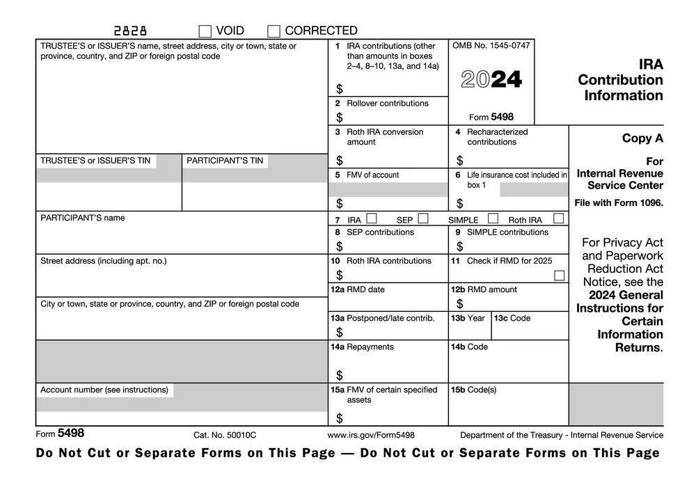 IRS Form 5498 Refresher — Ascensus