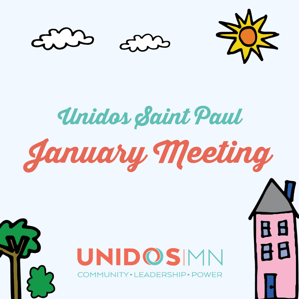Saint Paul Unidos January Meeting