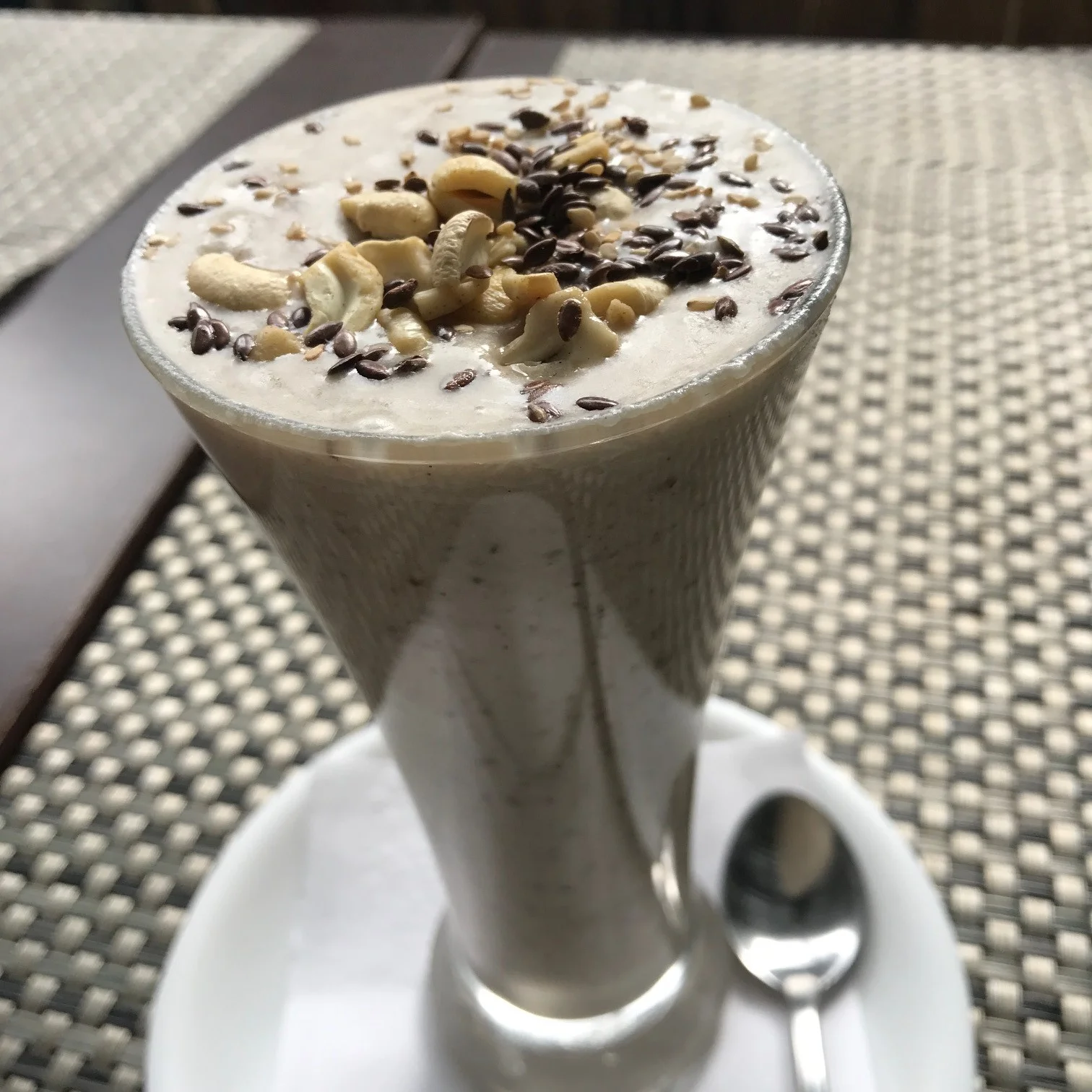 The Nutty Protons smoothie at Bodhi Greens 