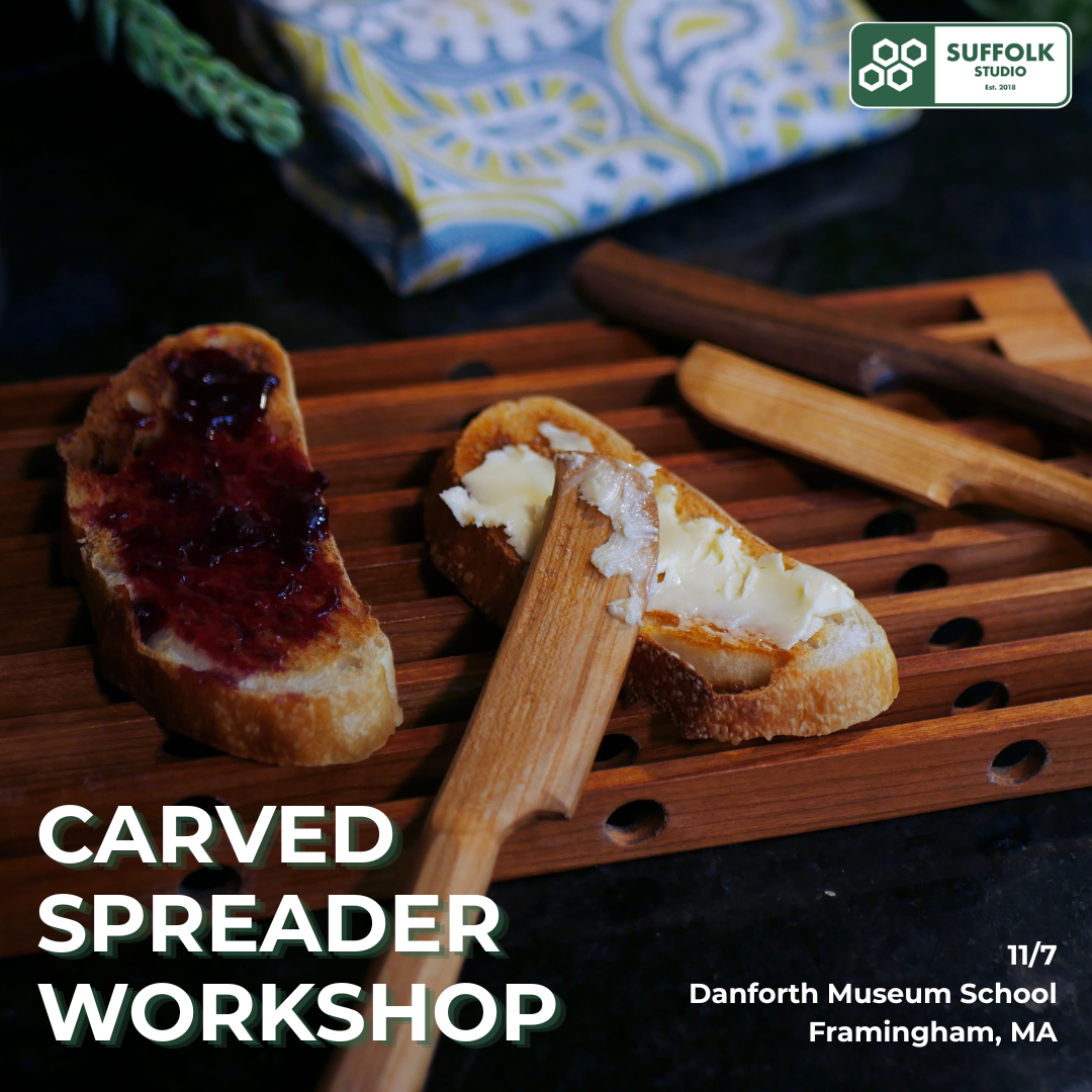 Wood Carving Workshop: Spreaders 