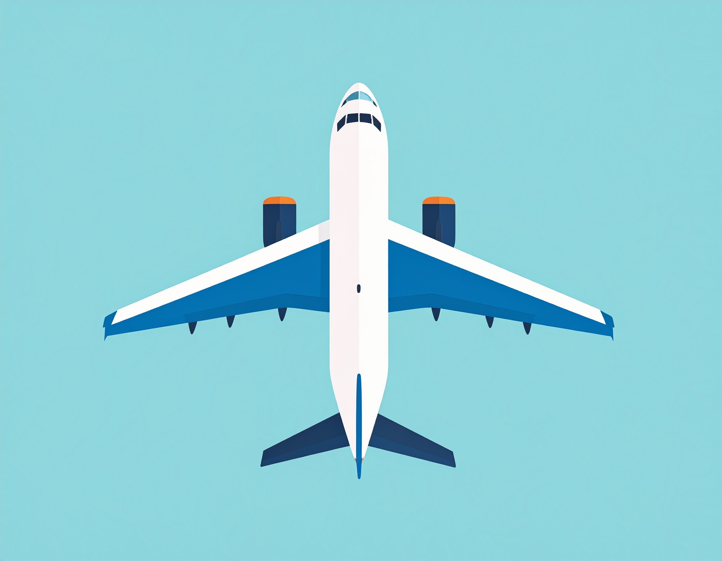 Firefly_a square aspect ratio airplane, illustrative flat style 128965.jpg