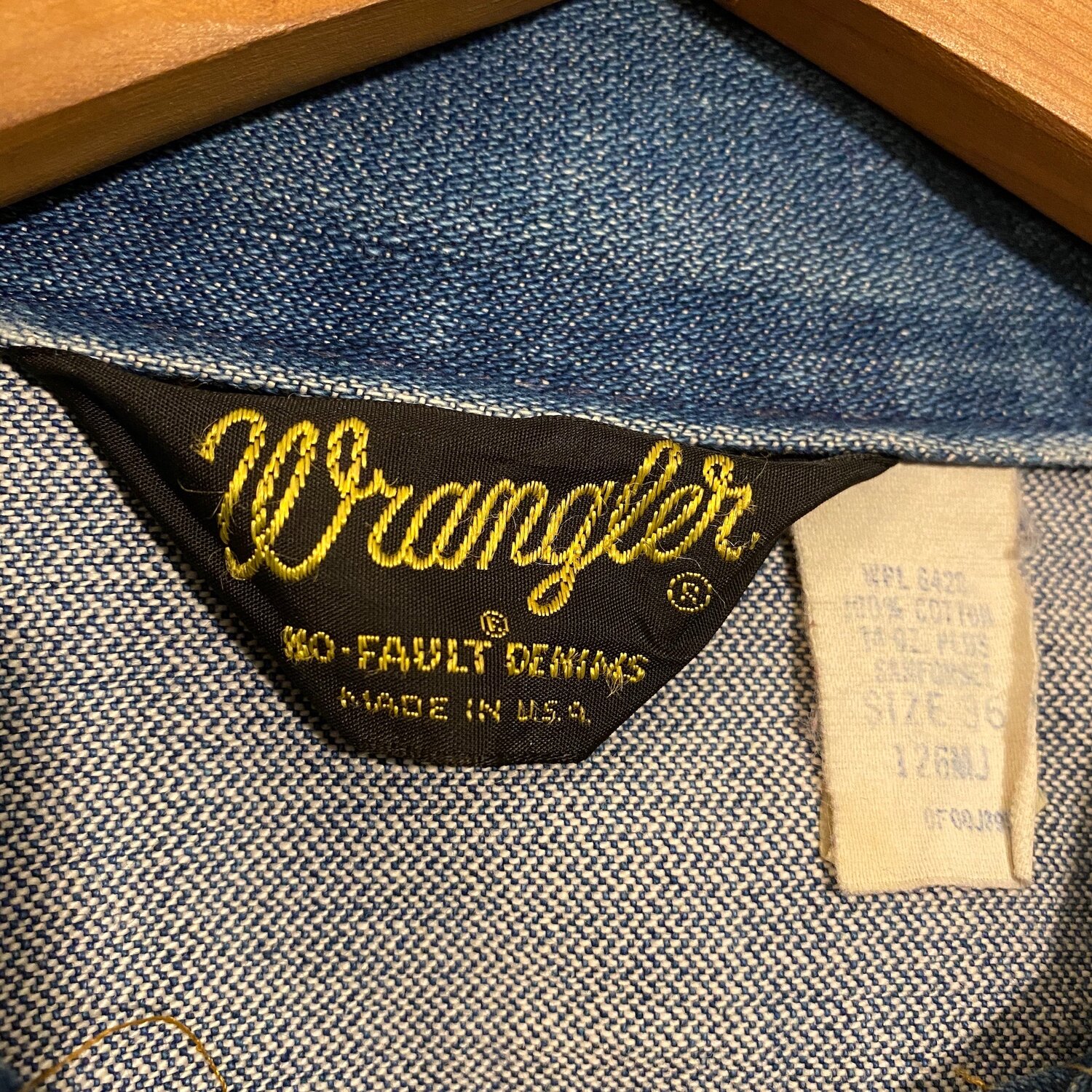 Vintage Wrangler Denim Jacket // size 36 — Mello and Sons