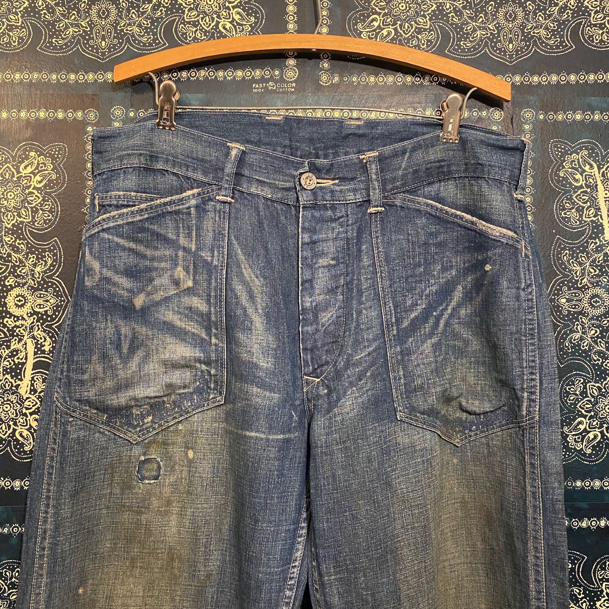 Vintage RRL Buckle Back Jeans // size 34 — Mello and Sons