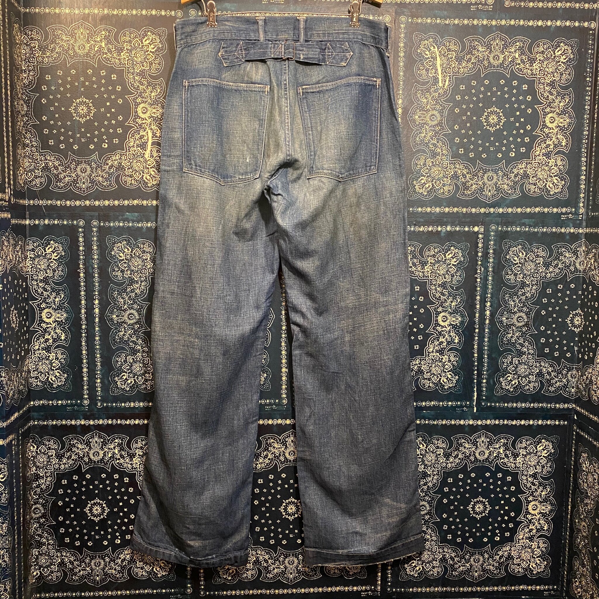 Vintage RRL Buckle Back Jeans // size 34 — Mello and Sons