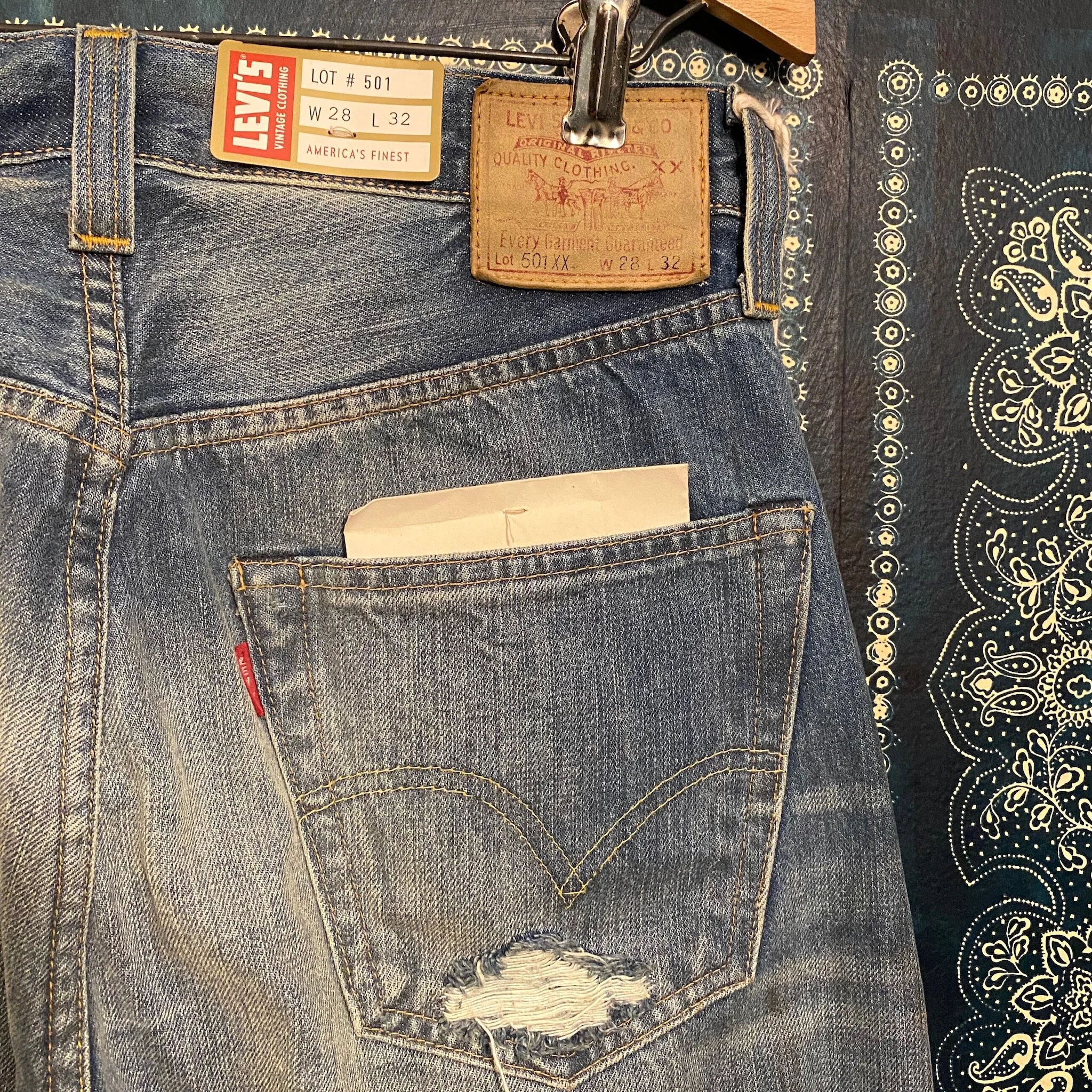 LVC Cone Denim 1947 501 // size 28 x 32 