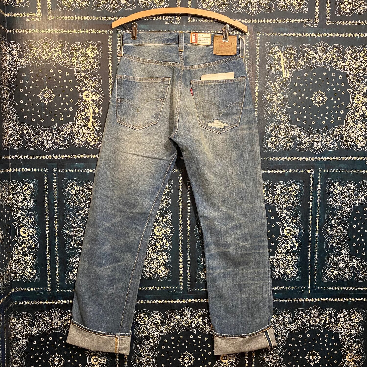 Distant Thereby Discard LVC Cone Denim 1947 501 // size 28 x 32 — Mello and Sons