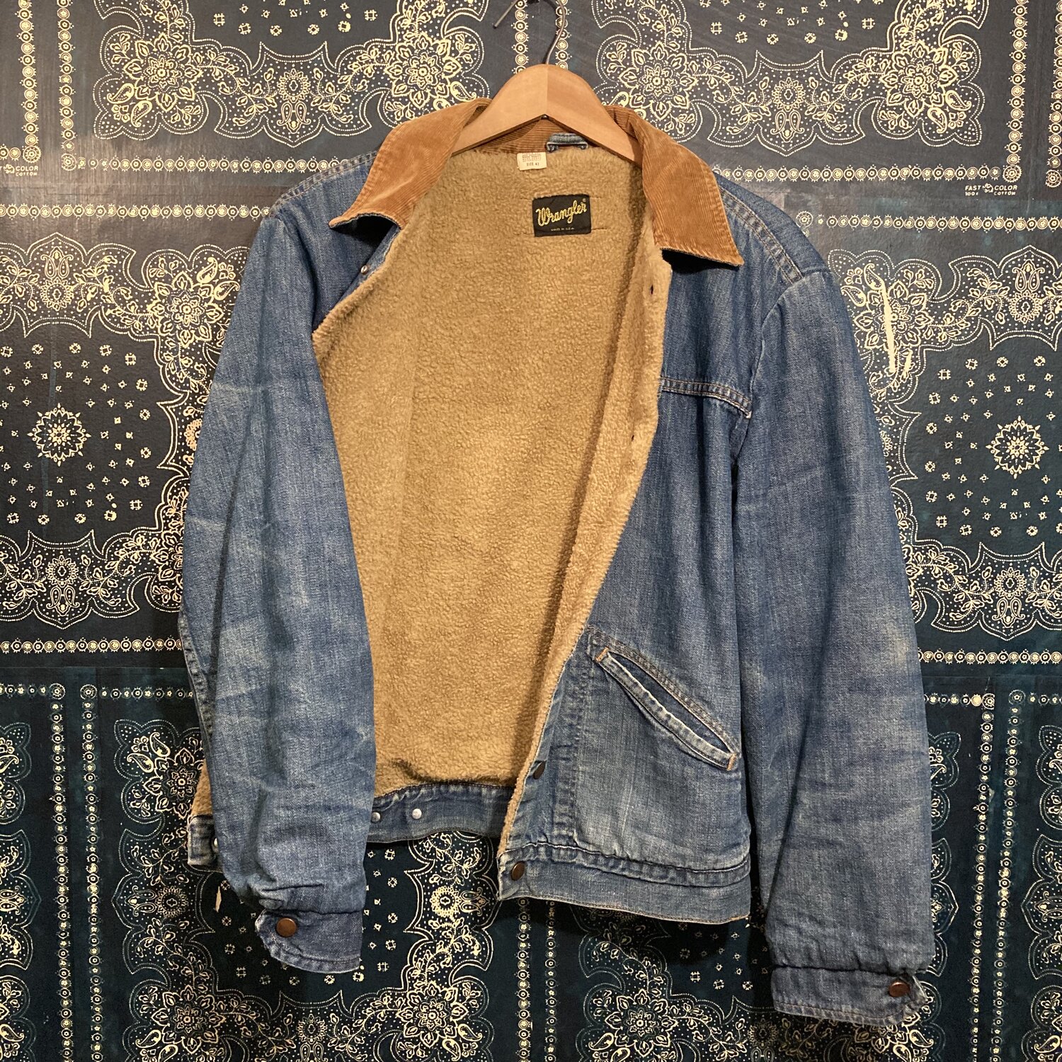 Vintage Wrangler Denim Jacket // 42 — Mello and Sons