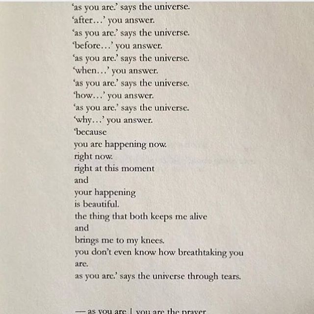 Wise and wonderful words from the talent @nayyirah.waheed ..
Who are some of your favorite authors right now?