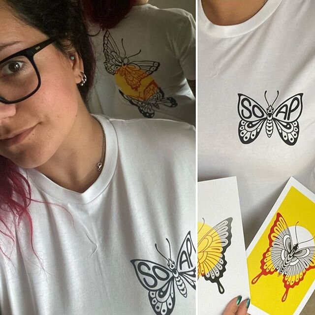 Thanks to everyone who has picked up a tshirt bundle, and a special shoutout to @zaradtattoos for sharing her pics with us ❤️ Amazing to see the tshirts out and about in the world!

We've been overwhelmed with the response. If you still want a bundle