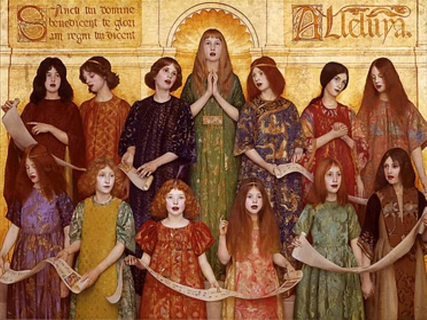 Alleluia, by Thomas Cooper Gotch