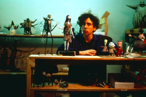 Tim Burton creating The Nightmare Before Christmas , 1993