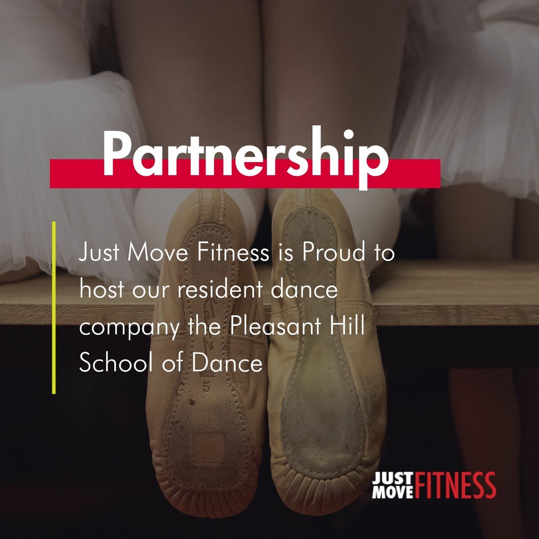 Grateful doesn't even begin to cover it! 🙏 We're beyond proud that Just Move Fitness has become a true community hub, fostering connections and collaborations that enrich lives. Our partnership with Pleasant Hill School of Dance is just one shining 