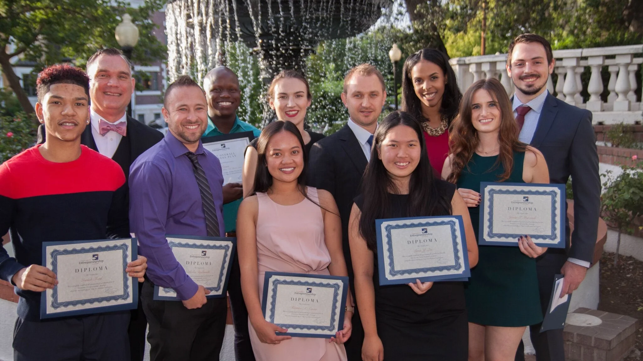 Class of 2016 Jonathan Batchelor, Max Boyko, Nic Doyen, Dele Fashola, Isaiah Ford, Emily Gilbert, Jamie Marzouk, Eddie Mazariegos, ZZ Moor, Dj Mponte, Luna Qiu, Nick Radwanski, Kristine Severo