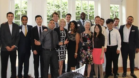 Class of 2015 Alex Aguiar, Teresa Bui, Vidur Dewan, Aboubacar Diare, Jonathan Faridian, Julio Guzman, Billy Krimmel, Kyle Le, Lian Li, Brett Michum, Evan Sepmeyer, Amina Shabir, Dante Wright, Nate Zanger, Kevin Zheng