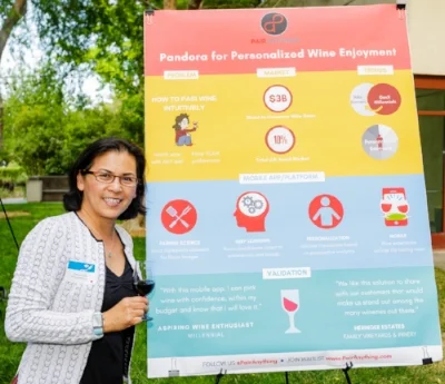 Pandora for Personalized Wine Enjoyment, Pair Anything , founded by SEA alumna, Christy Serrato , wins Big Bang! Food+Ag Innovation Poster and Pitch Competition. 