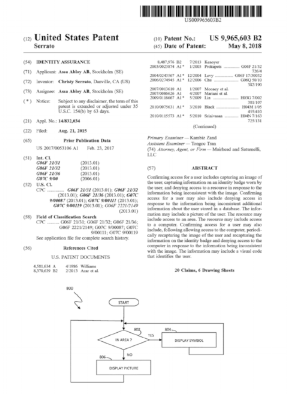 The patent application is related to the field of security, and more particularly to the field of verifying identity of a user having an identity badge. 