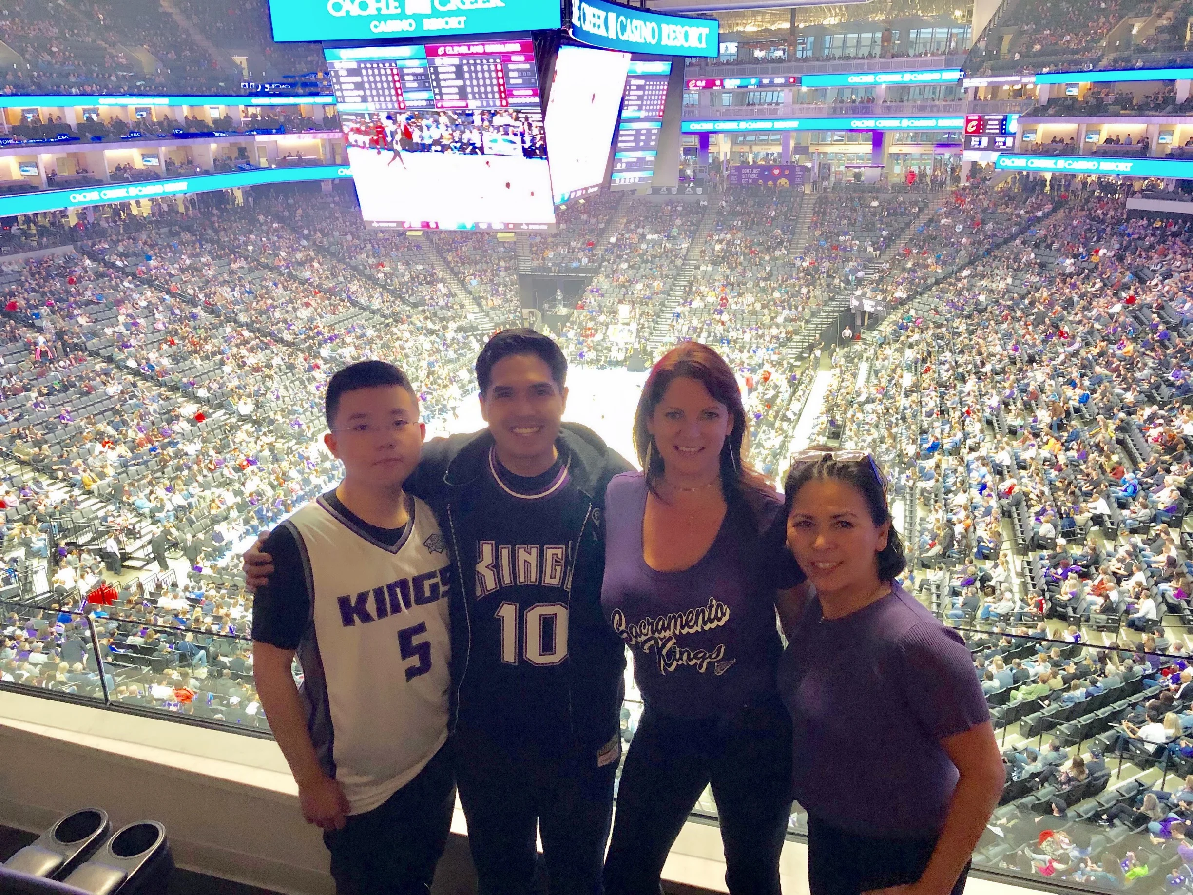 Japa CTO Charles Chen and Japa CEO Mathew Magno with SEA alumni Niki Peterson of the UC Davis Child Institute for Innovation and Entrepreneurship and Christy Serrato of PairAnything .