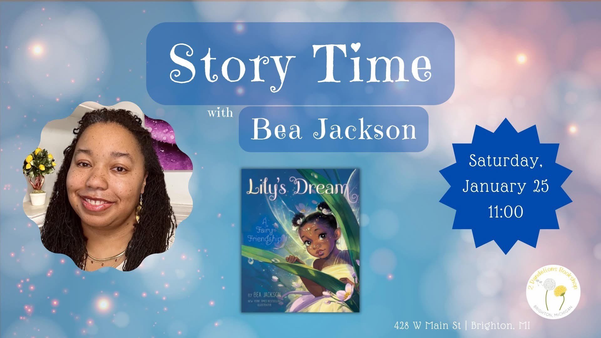 Community Event: Bea Jackson Story Time