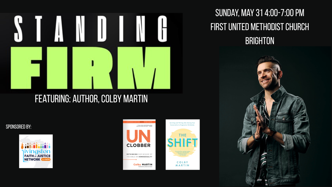 Standing Firm with Author Colby Martin