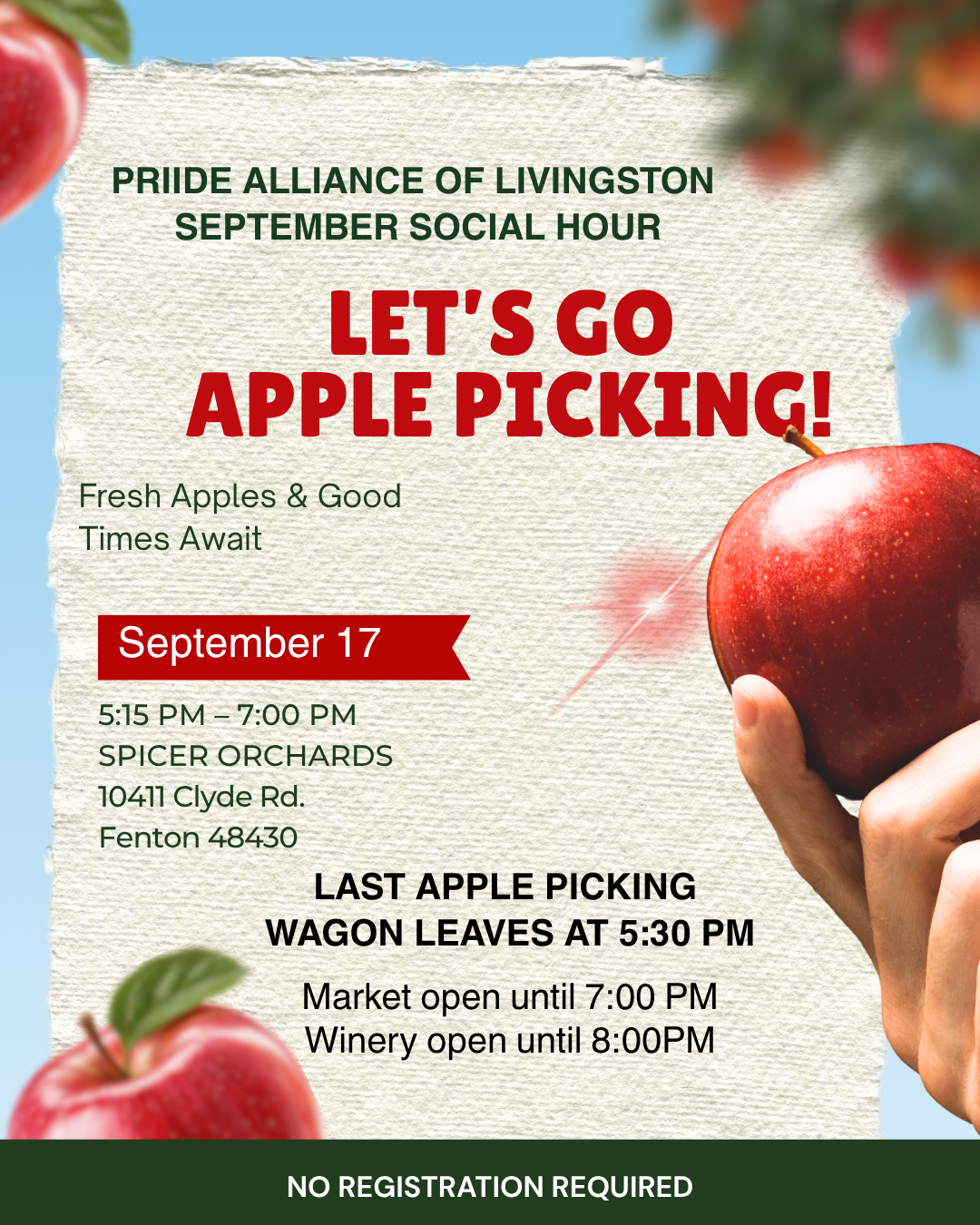 September Social - Spicer Orchards