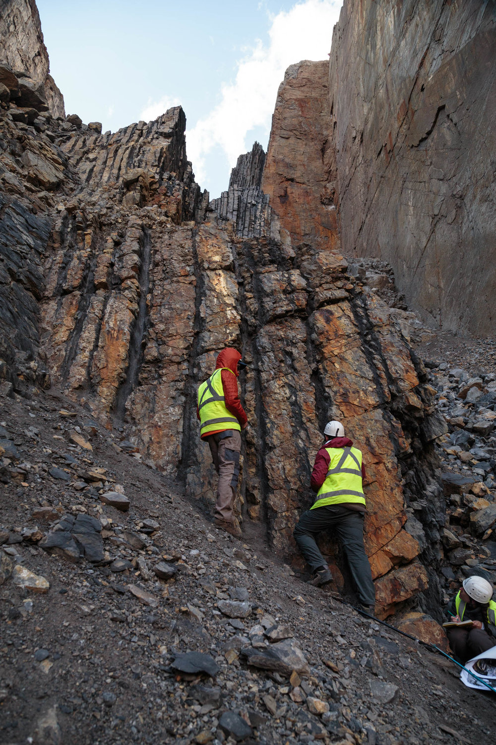  Field work in the Andes is markedly more intense than wandering around the desert of Wyoming. Fewer snakes, though. 