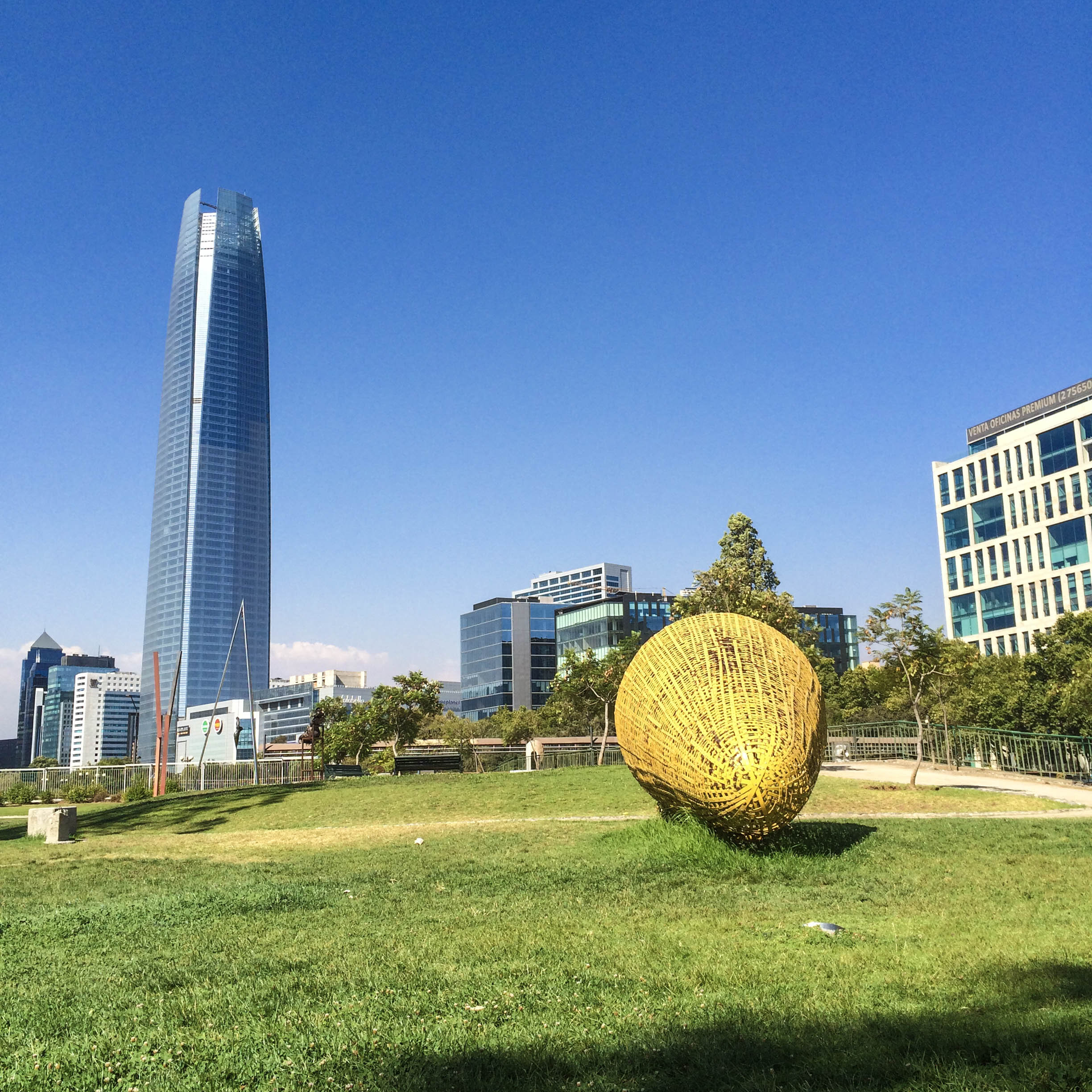  One view of Costanera Center… 