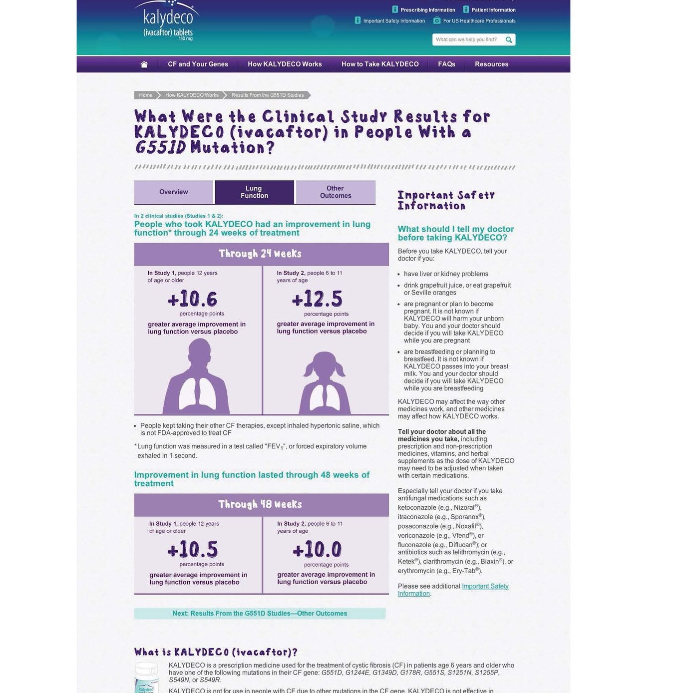 Kalyedeco patient Website (Copy)
