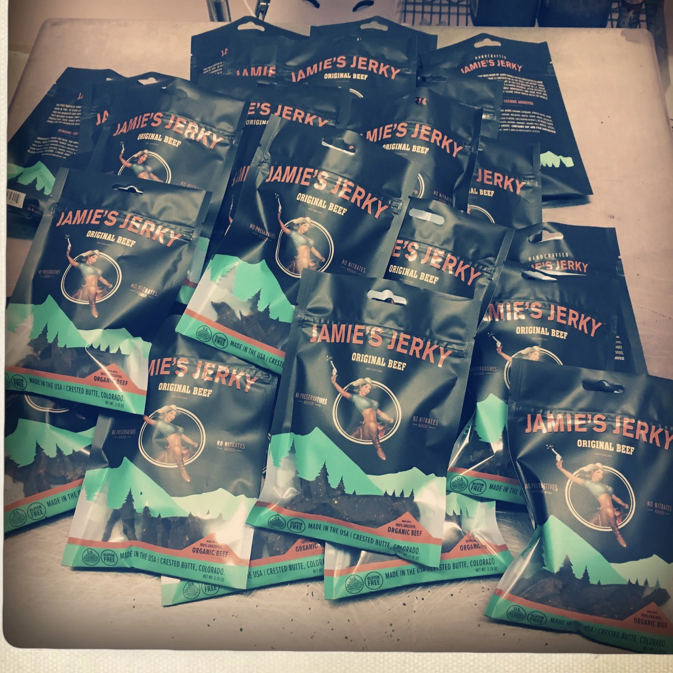 (4) 2.3OZ - ORIGINAL GF Beef Jerky-DRY DISCOUNT!