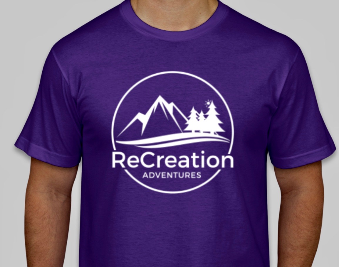 purple dri fit shirt