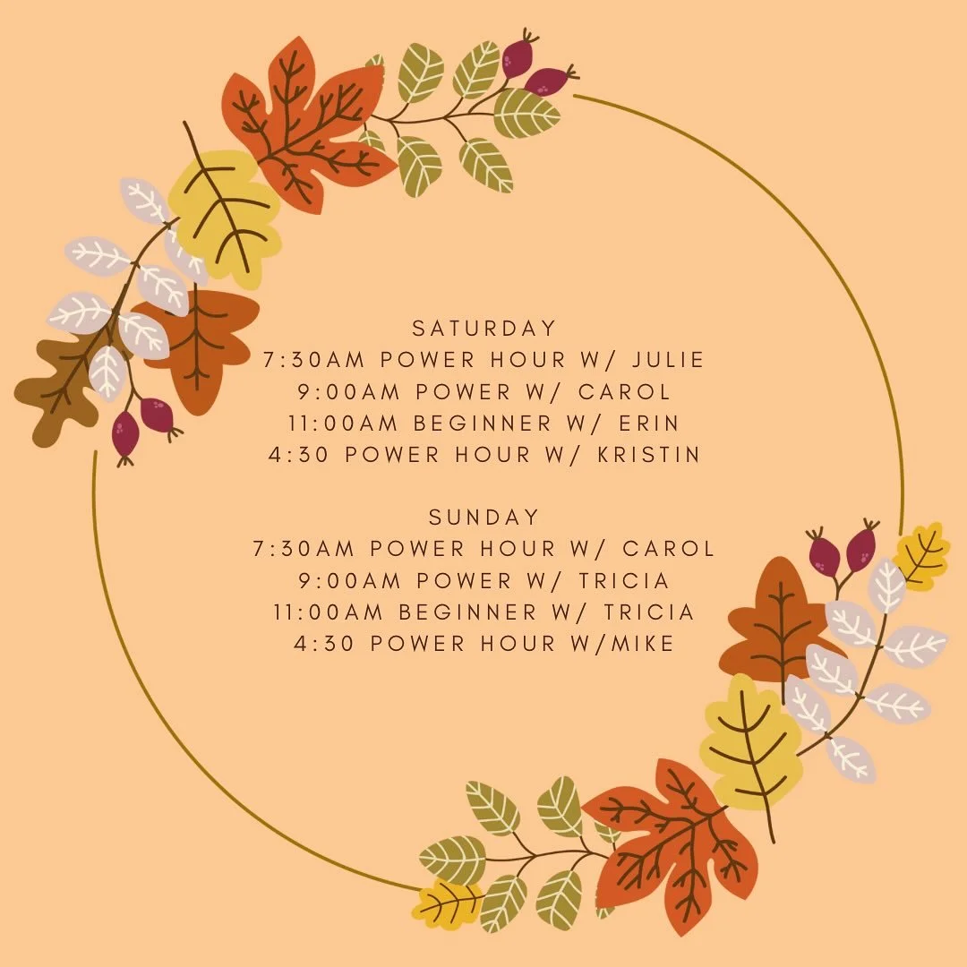 Weekend is in full swing! See you on the mat! 🐘🌳
&bull;
&bull;
&bull;
#ety #elephanttreeyoga #ipswichma #ipswichyoga #northshore #northshorema #northshoreyoga #northshoremayoga #poweryoga #power #vinyasa