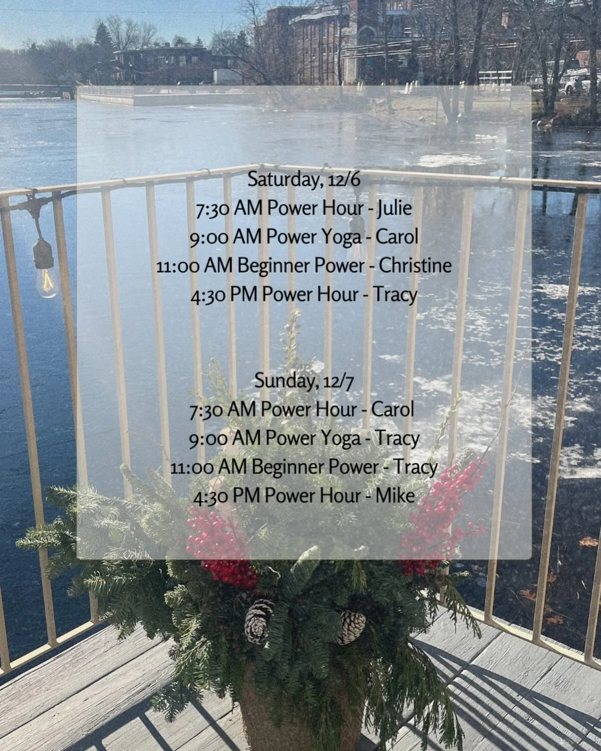 Warm up with us all weekend long! 🐘🌳🥶❄️
&bull;
&bull;
&bull;
#ety #elephanttreeyoga #ipswichma #ipswichyoga #northshore #northshorema #northshoreyoga #northshoremayoga #poweryoga #power #vinyasa