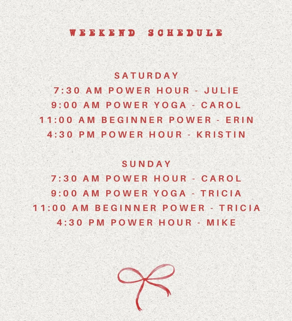 End the holiday week with some time on the mat! We are here all weekend and would love to see you! 🐘🌳✨
&bull;
&bull;
&bull;
#ety #elephanttreeyoga #ipswichma #ipswichyoga #northshore #northshorema #northshoreyoga #northshoremayoga #poweryoga #power