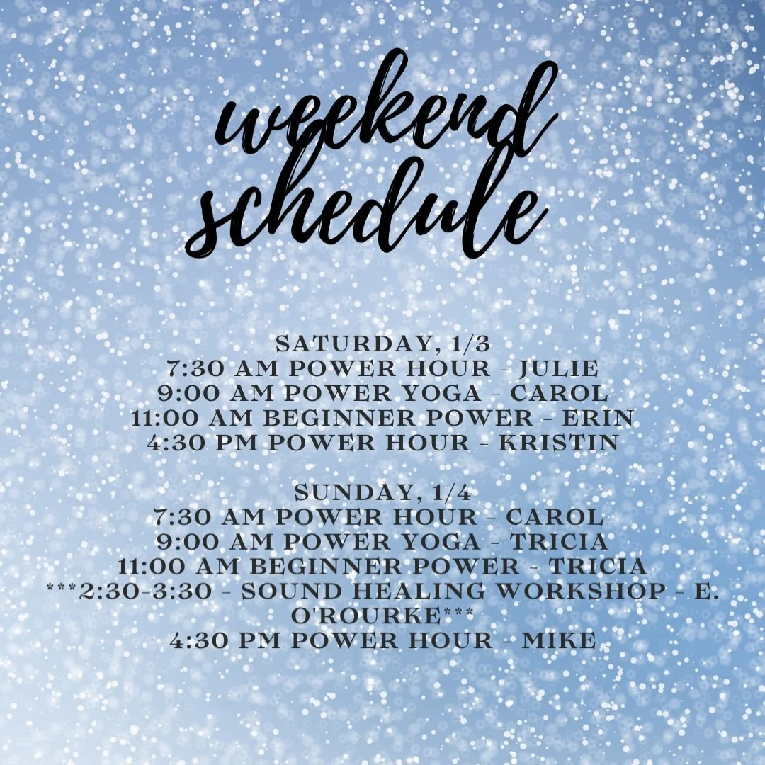 Celebrate the first weekend of 2026 with us! Don&rsquo;t miss out on a special sound healing class with @elaineorourkeyoga on Sunday! 🐘🌳❄️
&bull;
&bull;
&bull;
#ety #elephanttreeyoga #ipswichma #ipswichyoga #northshore #northshorema #northshoreyoga