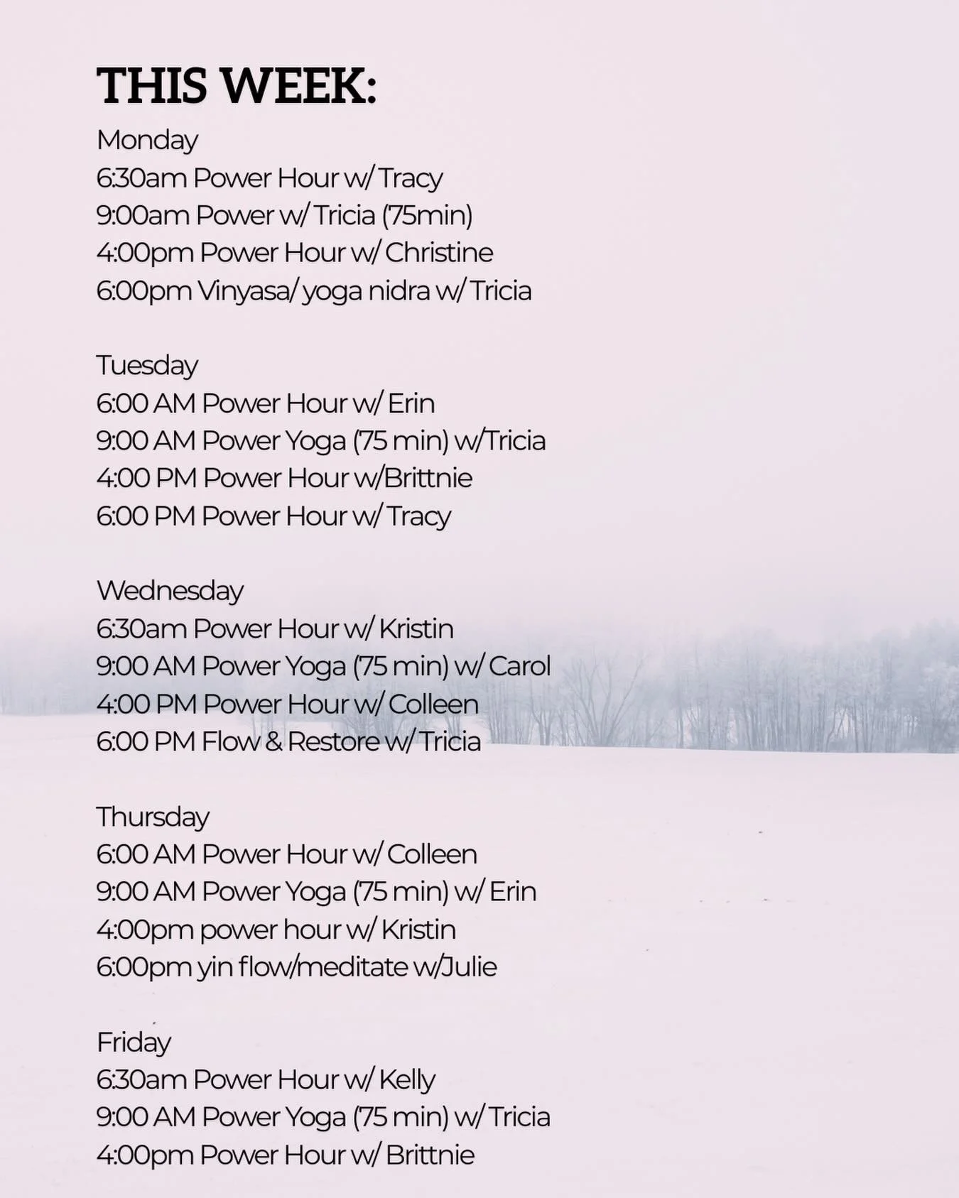 Come spend time with us this week! We have the perfect class for you!🐘🌳💞
&bull;
&bull;
&bull;
#ety #elephanttreeyoga #ipswichma #ipswichyoga #northshore northshorema northshoreyoga northshoremayoga poweryoga power vinyasa
