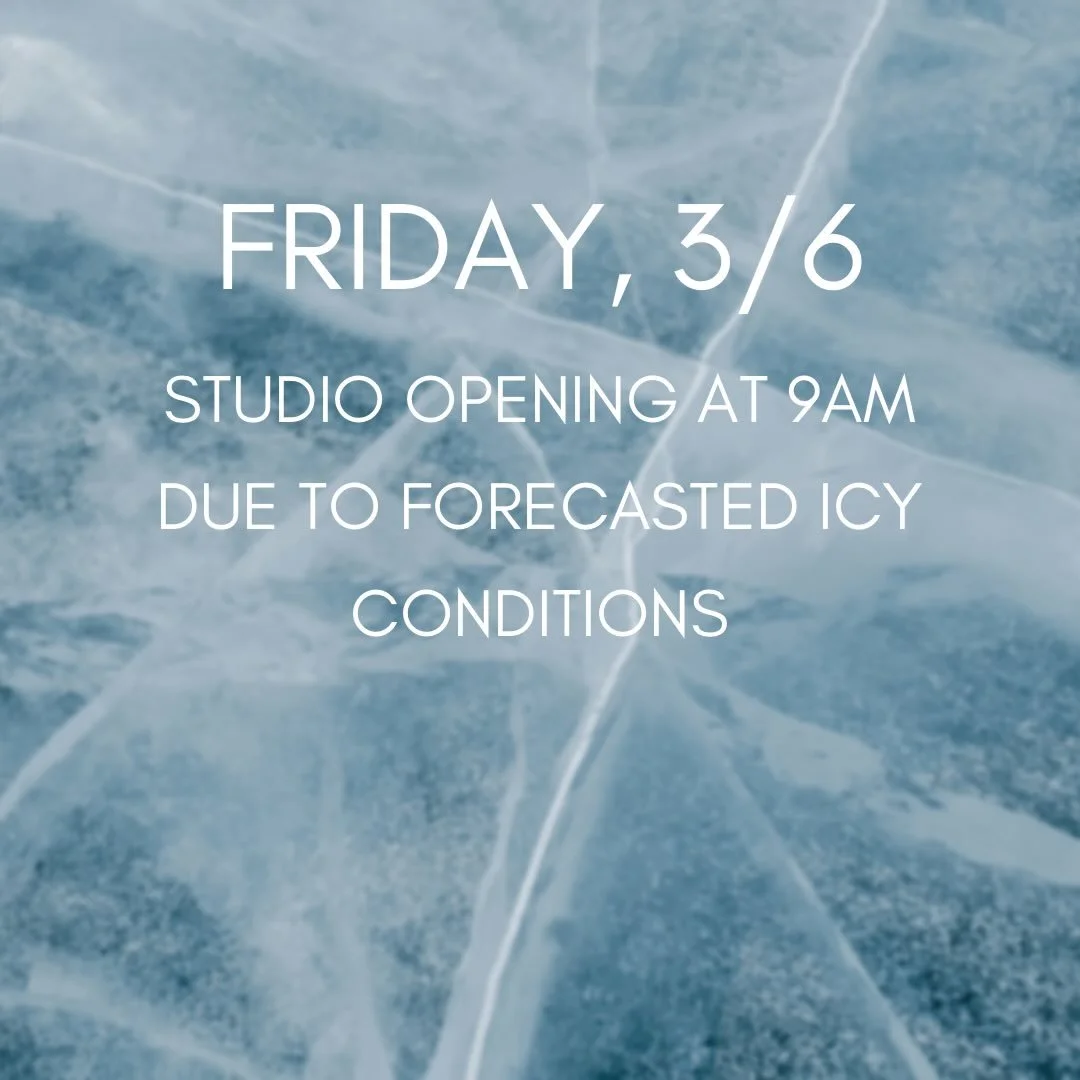 Due to the forecasted weather, we will open at 9am on Friday! Please always check MindBody before heading to the studio&mdash;any further class changes will be updated! 
&bull;
&bull;
&bull;
#ety #elephanttreeyoga #ipswichma #ipswichyoga #northshore 