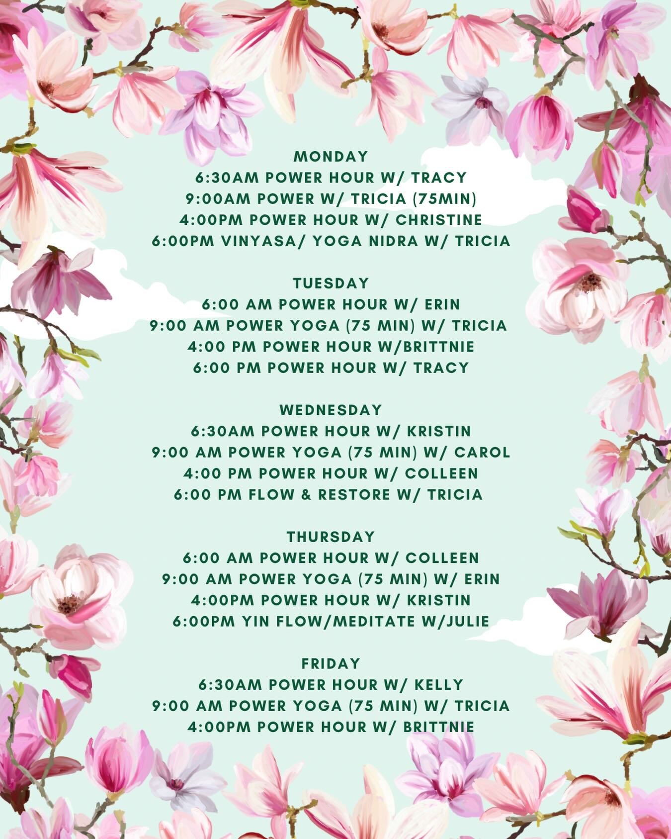 Have a wonderful week, yogis! 🐘🌳🌷
&bull;
&bull;
&bull;
#ety #elephanttreeyoga #ipswichma #ipswichyoga #northshore northshorema northshoreyoga northshoremayoga poweryoga power vinyasa