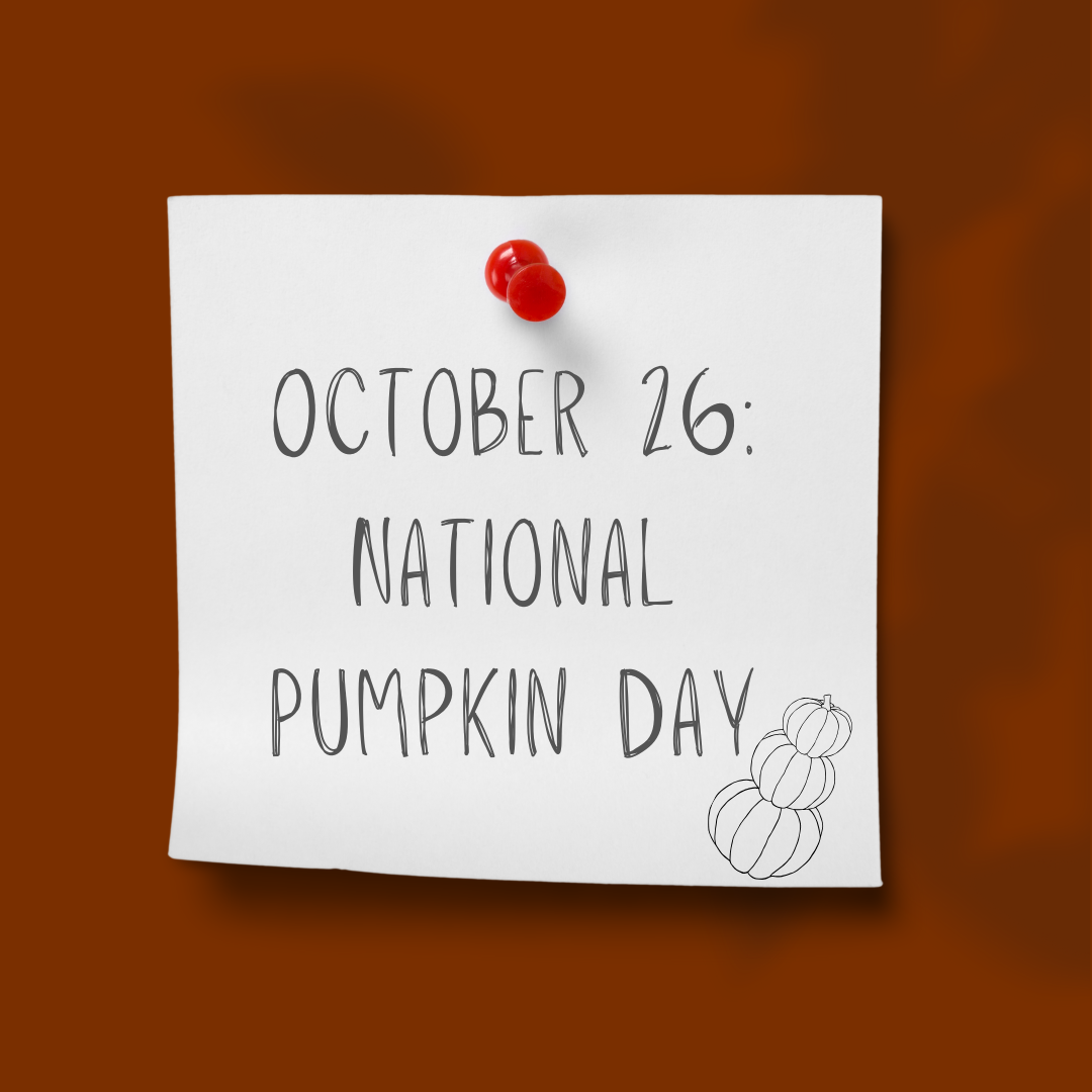 October 26 | National Pumpkin Day