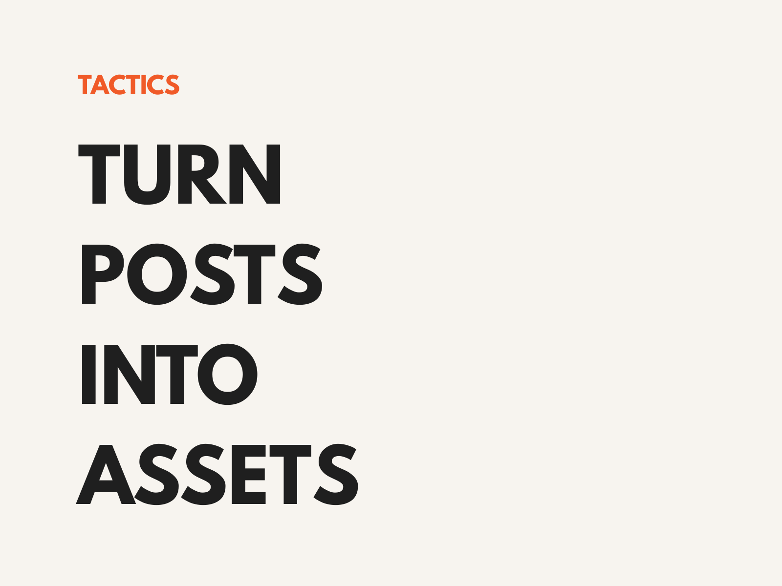 Build a content bank for your business