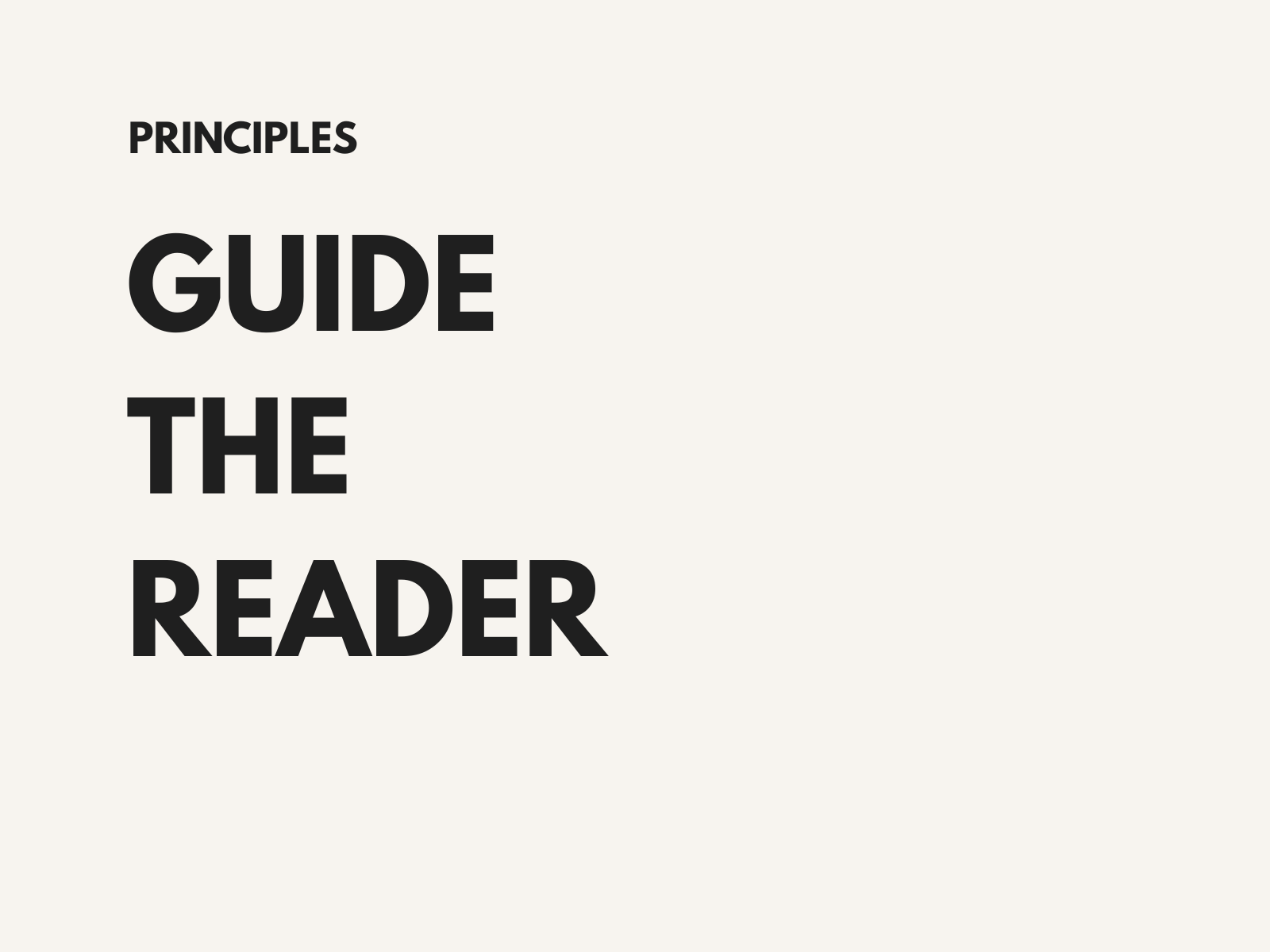 Why Structure Makes Content Readable