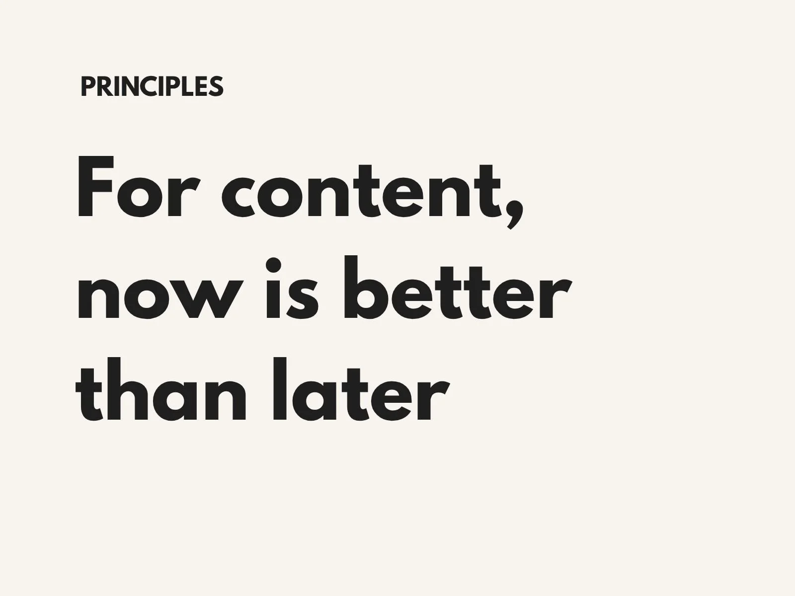 Content Compounds  Why the time for content is always now