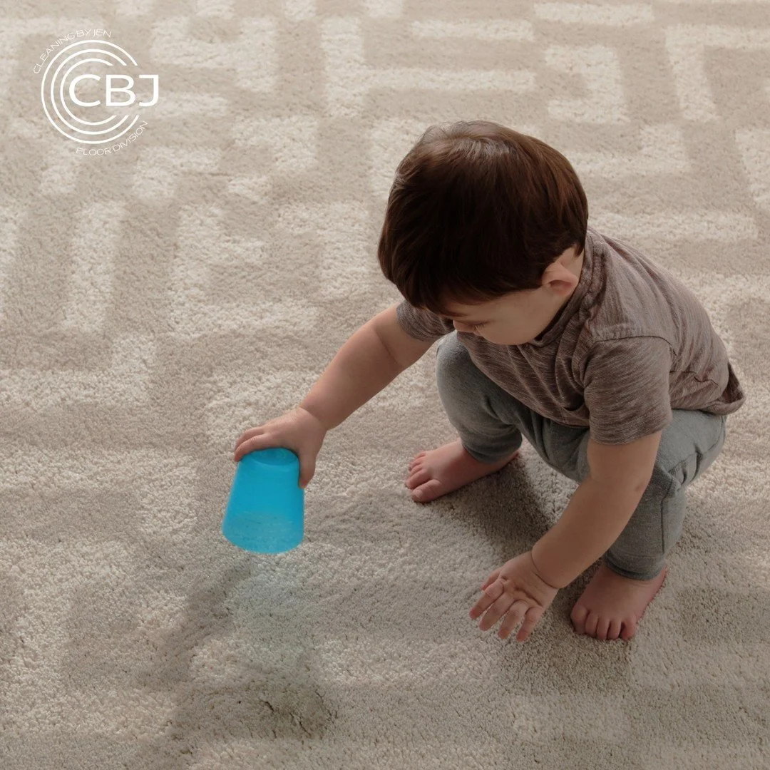From tummy time to first steps, children spend more time on your carpets than you might realize.
Our deep-cleaning process lifts dirt, dust, allergens, and everyday buildup trapped beneath the surface, helping create a cleaner environment for the one