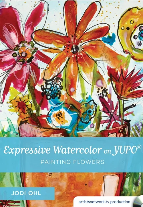 You may enjoy watercolor painting, but bring it to a more skillful level by using in-depth techniques, such as applying tissues, sponges, and different media to your artwork. Learn India ink details and how to best use mark-making tools. You will create floral compositions while experimenting with the dozens of ideas Ohl provides you with. Explore and have fun with your watercolor paints on YUPO® paper!