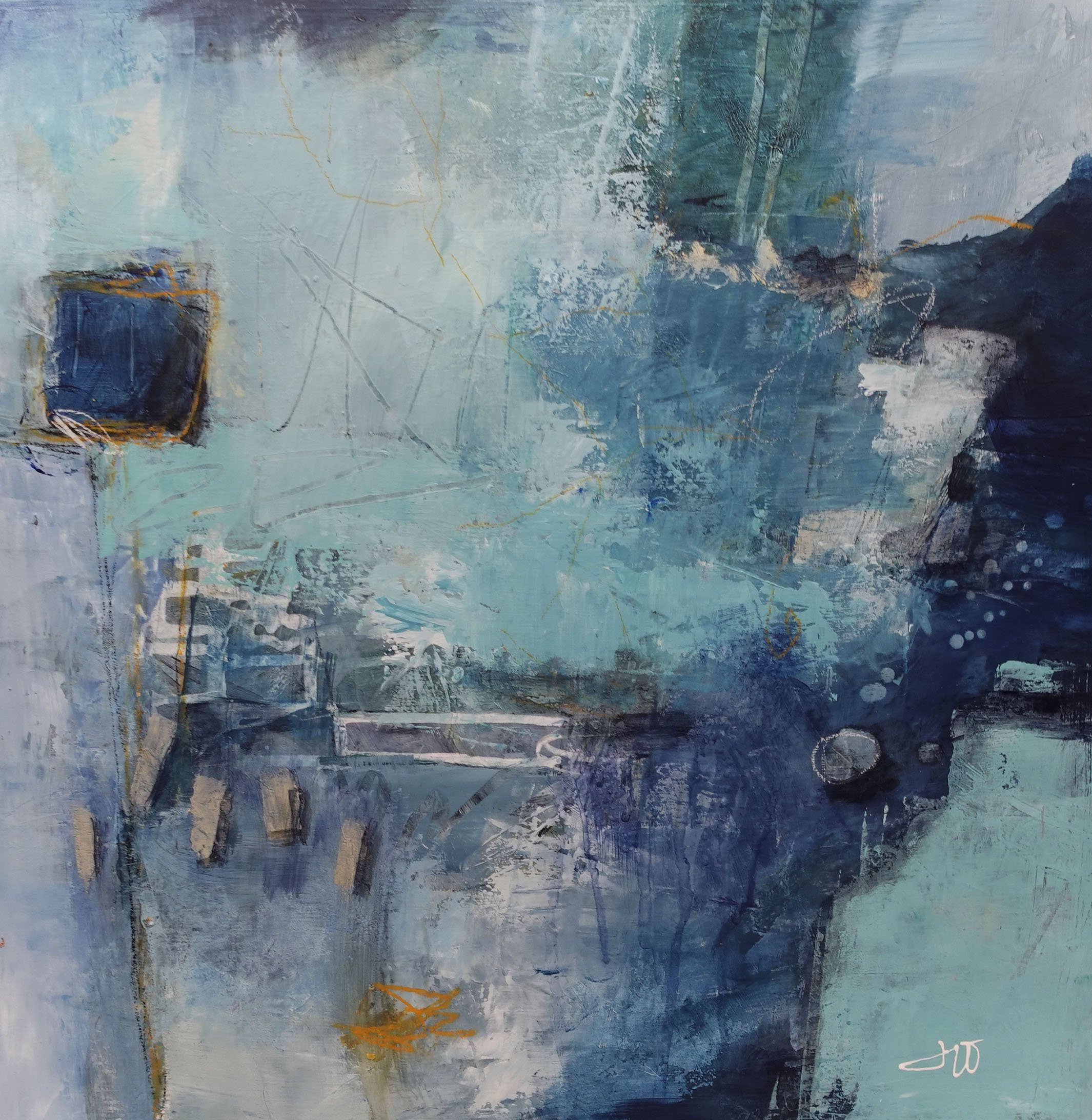 In Person Art Workshops featuring Abstract, Whimsical and Coldwax
